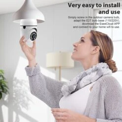 Itopfox 2K Light Bulb Security Camera With 5G&2.4G WiFi, 360°PTZ Coverage, Color Night Vision, Two-Way Talk, Motion Detection For Indoor/Outdoor Home -Itopfox Shop GUEST 451f9779 923e 4151 ab16 6a3ad3654b72