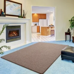 Itopfox Soft Modern Memory Foam Washable Indoor Rug, Non Slip Low Pile Carpet For Living Room, Bedroom, Kids Nursery, Dorm, Home Decor In Brown -Itopfox Shop GUEST 461e09c3 c649 4582 a2b2 0e62e27e2ff6