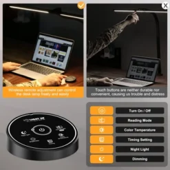 Itopfox LED Desk Lamp With Wireless Remote - Adjustable Gooseneck Architect Light For Office, Home, Study, Drafting, 5 Color Temp & Brightness Levels 13 Itopfox LED Desk Lamp With Wireless Remote - Adjustable Gooseneck Architect Light For Office, Home, Study, Drafting, 5 Color Temp & Brightness Levels -Itopfox Shop GUEST 464fbf5a 25c5 4443 864d 7e817773dc60