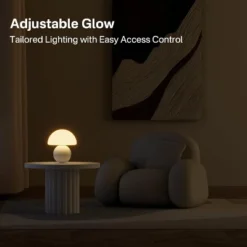 Itopfox Mushroom Table Lamp For Bedroom, Desk Bedside Small Lamp For Living Room, Cute Mini Modern Mid Century Night Stand Decor, Unique Aesthetic -Itopfox Shop GUEST 50b0d911 d9b1 4cea bba7 9d95b2cf9a24