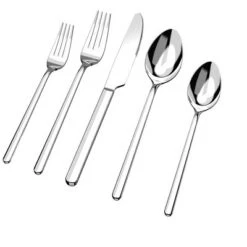 Itopfox 40-Piece Stainless Steel Flatware Set For 8, Mirror Polished Cutlery Set With Dinner Forks, Spoons, Salad Forks, Teaspoons, Dishwasher Safe -Itopfox Shop GUEST 539325b5 ce46 4b16 aa2e 5c6dff1360a6