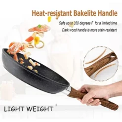 Itopfox Kitchen Academy Induction Cookware Set - 17 Piece Non-Stick Cooking Pan Set, Black Granite Pots And Pans Set For All Stovetops 13 Itopfox Kitchen Academy Induction Cookware Set - 17 Piece Non-Stick Cooking Pan Set, Black Granite Pots And Pans Set For All Stovetops -Itopfox Shop GUEST 57647804 1565 4c47 83c6 b6a6808c4f3e