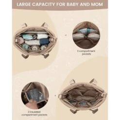 Itopfox Puffer Baby Diaper Tote Bag With Changing Pad & Pacifier Case, Waterproof & Lightweight For Travel, 15.6inch 13 Itopfox Puffer Baby Diaper Tote Bag With Changing Pad & Pacifier Case, Waterproof & Lightweight For Travel, 15.6inch -Itopfox Shop GUEST 59eb9757 550b 4894 a670 b60b5913ac47