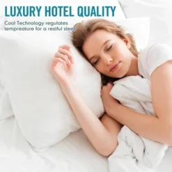 Itopfox Hotel Collection Bed Pillows 2 Pack, Standard Size Cooling Pillows, Premium Soft Down Alternative Fill For Side Stomach Back Sleepers -Itopfox Shop GUEST 59ed8289 0a21 4fb8 ab16 8475aa32b3ba