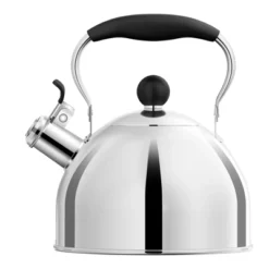 Itopfox 2 Quart Stainless Steel Whistling Tea Kettle, Stovetop Teakettle With Ergonomic Folding Handle, Small Teapot For Tea, Coffee, Silver -Itopfox Shop GUEST 5d223f69 89db 435d acff a916dc42ab35