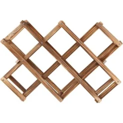 Itopfox Freestanding Stackable Wine Rack Organizer For Countertop And Cabinets With Foldable Design And Scratch-Resistant Protector -Itopfox Shop GUEST 5f630707 b7ab 4be4 aefd 53563b313350