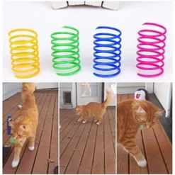 Itopfox Cat Spiral Spring Toy, 12-Pack Interactive Kitten Toy For Hunting, Biting, And Play, Colorful Heavy Plastic Springs To Keep Cats Active 10 Itopfox Cat Spiral Spring Toy, 12-Pack Interactive Kitten Toy For Hunting, Biting, And Play, Colorful Heavy Plastic Springs To Keep Cats Active -Itopfox Shop GUEST 608cce90 694f 4ea9 93b2 66a7772bc986