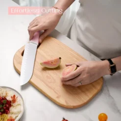 Itopfox Knife Set With Block And Sharpener, 15-Piece German Stainless Steel Knives, Ceramic Coating, Sharp Blade, Dishwasher Safe, Ergonomic Handle -Itopfox Shop GUEST 61ef06c1 5678 4be5 a047 30ed17dabc07