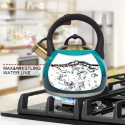 Itopfox Stainless Steel Whistling Tea Kettle For Stovetop, 3.1 Quart Teapot With Heat Proof Handle, Food Grade Safe For Gas Electric Induction -Itopfox Shop GUEST 62888f2e b4dd 4dc6 90ea 8d2e2069385f