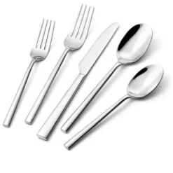 Itopfox 30-Piece Forged Flatware Set, Premium Stainless Steel Cutlery For Kitchen, Home, Wedding, Party, Mirror Polished And Dishwasher Safe -Itopfox Shop GUEST 62d41426 ad4f 4362 98aa e3f39c5da741