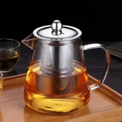 Itopfox Mini Glass Teapot With Removable Stainless Steel Infuser For Blooming & Loose Leaf Tea, Microwave & Stovetop Safe 11 Itopfox Mini Glass Teapot With Removable Stainless Steel Infuser For Blooming & Loose Leaf Tea, Microwave & Stovetop Safe -Itopfox Shop GUEST 6389d0a3 a129 4e36 861f af22e43242db