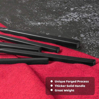 Itopfox 20-Piece Forged Silverware Set, Stainless Steel Flatware Cutlery Set For 4, Matte Satin Polished, Dishwasher Safe 1 Itopfox 20-Piece Forged Silverware Set, Stainless Steel Flatware Cutlery Set For 4, Matte Satin Polished, Dishwasher Safe