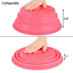 Itopfox Collapsible Silicone Microwave Plate Cover, Dishwasher Safe And BPA Free, Red, Food Splatter Protector For Microwave Ovens -Itopfox Shop GUEST 6769d8d5 d12e 4195 a912 fbdbdae5004e