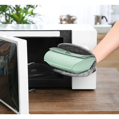 Itopfox Microwave Steamer, 2-Pack Silicone Food Steamer For Cooking, Vegetable Pot With Lids Vegetables Fish Prep Meal Food, Microwave & Freezer Safe 6 Itopfox Microwave Steamer, 2-Pack Silicone Food Steamer For Cooking, Vegetable Pot With Lids Vegetables Fish Prep Meal Food, Microwave & Freezer Safe - Image 6