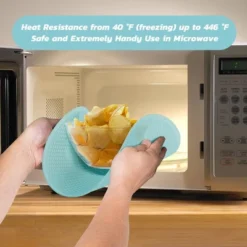 Itopfox Microwave Mat & Food Cover, Splatter Guard Silicone Trivet, Pot Holder, Drying Mat, Baking Place Mat, BPA Free Suction Lids For Bowls -Itopfox Shop GUEST 6b40278b f80f 4478 9d2b ca5dd3f52764