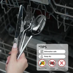 Itopfox 40-Piece Forged Stainless Steel Flatware Set, Mirror Polished Cutlery For Kitchen, Home, Wedding, Party, Dishwasher Safe -Itopfox Shop GUEST 6c1ded57 0fbf 4592 b196 7bd26c04e831