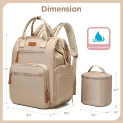 Itopfox Convertible Diaper Backpack With Laptop Sleeve & Cooler Storage, Large Pumping Bag For Working Moms, 31L Capacity 15 Itopfox Convertible Diaper Backpack With Laptop Sleeve & Cooler Storage, Large Pumping Bag For Working Moms, 31L Capacity -Itopfox Shop GUEST 6ca5455d 8ffc 4496 b2a1 d9bc241f0c5e