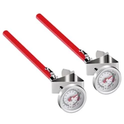 Itopfox 2 Pack Instant Read Pocket Thermometer For Coffee, Chocolate, Milk Foam, Food, With Clip, Easy To Use And Clean, Stainless Steel -Itopfox Shop GUEST 6e7c8ccf bd4c 4630 80c4 e59ecae9b09c