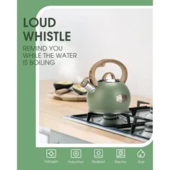 Itopfox Stovetop Whistling Tea Kettle, 2.1 Quart Stainless Steel Teapot With Heat-Resistant Handle, Compatible With All Stoves 10 Itopfox Stovetop Whistling Tea Kettle, 2.1 Quart Stainless Steel Teapot With Heat-Resistant Handle, Compatible With All Stoves -Itopfox Shop GUEST 70e1dc1d eb50 4711 85c4 962f8eaacfdd
