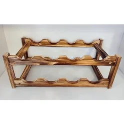 Itopfox 8-Bottle Wine Rack - Premium Carbonized Pine Wood, Two-Tier Countertop Design For Kitchen, Dining Room Or Bar 13 Itopfox 8-Bottle Wine Rack - Premium Carbonized Pine Wood, Two-Tier Countertop Design For Kitchen, Dining Room Or Bar -Itopfox Shop GUEST 722666ff da0e 4cbe a9f5 658a6e14c908