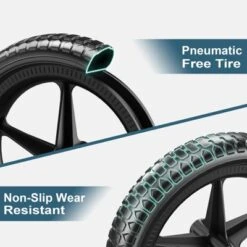 Itopfox Toddler Balance Bike For 2-5 Year Olds, No Pedal Toy Bike With Tool-Free Adjustment, Includes Custom Plate & 3 Stickers Black -Itopfox Shop GUEST 7287d98e d552 4b5e a744 d6d026e89b0b