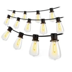 Itopfox Outdoor String Lights, Waterproof Patio Lights With 45+3 Shatterproof Dimmable LED Bulbs, Connectable For Backyard Garden -Itopfox Shop GUEST 7535666a 53d1 4d74 832f 3415df865e51