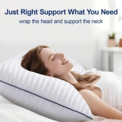 Itopfox Soft Queen Size Pillows Set Of 2, Fluffy & Supportive Bed Pillows For Back Stomach Side Sleepers Filled With Down Alternative, Luxury Pillows 10 Itopfox Soft Queen Size Pillows Set Of 2, Fluffy & Supportive Bed Pillows For Back Stomach Side Sleepers Filled With Down Alternative, Luxury Pillows -Itopfox Shop GUEST 764ae0a7 9798 4568 8fd2 1f87745ee89b