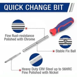 Itopfox 15-in-1 Multi-bit Screwdriver Set With Ergonomic Handle, Includes Slotted, Phillips, Torx, And Square Bits For Versatile Use -Itopfox Shop GUEST 77e908d4 ee58 4389 a154 a070de89362d