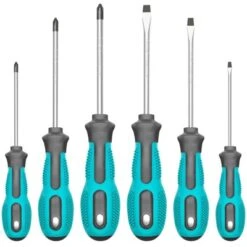 Itopfox Magnetic Screwdriver Set, 6-Piece Kit With Phillips And Flat Heads, Non-Slip Grip For Professional And DIY Use, Ideal Gifts For Men -Itopfox Shop GUEST 7841420e 896e 4c06 92d7 aed5ca5a16ef