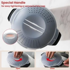 Itopfox Large Microwave Cookware Steamer With Removable Filter And Lockable Lid - BPA Free, Dishwasher Safe For Cooking Vegetables And More -Itopfox Shop GUEST 78ae7f64 033e 4b21 bd58 0ea25f0313be