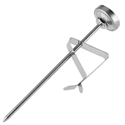 Itopfox 2 Pack Instant Read Pocket Thermometer For Coffee, Chocolate, Milk Foam, Food, With Clip, Easy To Use And Clean, Stainless Steel