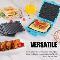 Itopfox Microwave Toaster Sandwich Maker, Waffle Maker, Panini Press, Dishwasher Safe, No Electricity, Fast Cooking, Time Saving, Portable For Travel -Itopfox Shop GUEST 79449008 ea88 43e9 89e1 54c6d1d9ef34