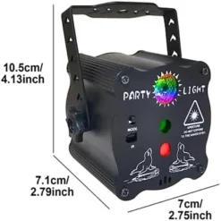 Itopfox Party Decorations Light With Remote, Mini Disco DJ Light For Xmas Birthday, Portable Sound Activated LED Projector For Bar Show, USB Powered 5 Itopfox Party Decorations Light With Remote, Mini Disco DJ Light For Xmas Birthday, Portable Sound Activated LED Projector For Bar Show, USB Powered -Itopfox Shop GUEST 7ee3a9c3 2937 487d 9316 233171f73620