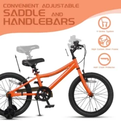 Itopfox Retro Style Kids Bike For Boys And Girls, High Carbon Steel Bicycle With Adjustable Handlebars And Seat, Dual V-Brakes, Kickstand -Itopfox Shop GUEST 7f32f362 6d15 4166 af88 b3b2a56bf5fb