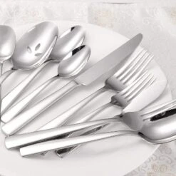 Itopfox 45-Piece Silverware Set, Durable Stainless Steel Flatware For 8, Ergonomic Design With Steak Knives, Rust-proof, Dishwasher Safe Kitchen 13 Itopfox 45-Piece Silverware Set, Durable Stainless Steel Flatware For 8, Ergonomic Design With Steak Knives, Rust-proof, Dishwasher Safe Kitchen -Itopfox Shop GUEST 831da687 eda2 418c 863e c2c944c22f36