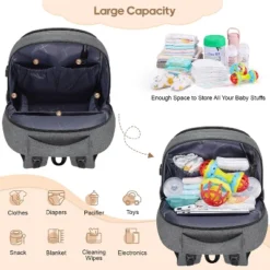 Itopfox Multi-Function Baby Diaper Backpack With Portable Changing Pad, Pacifier Holder, USB Charging Port, Ideal For Moms And Dads -Itopfox Shop GUEST 84423cdb e461 41a3 be83 97b3749f8e39
