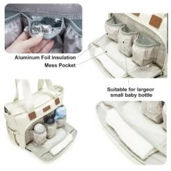 Itopfox Large Diaper Tote Bag With Laptop Compartment, Insulated Pockets, Multiple Storage For Baby Essentials, Travel Friendly -Itopfox Shop GUEST 86085123 5769 450f 975e 612ba1295b7a