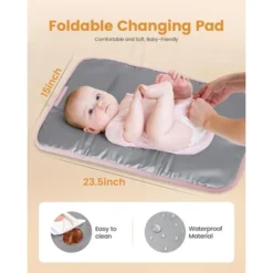 Itopfox Lightweight Puffer Diaper Tote Bag With Changing Pad, Large Capacity Multi-pocket Travel Hospital Gym Bag -Itopfox Shop GUEST 87bf6d57 d014 4822 852f a70e4ee871c0