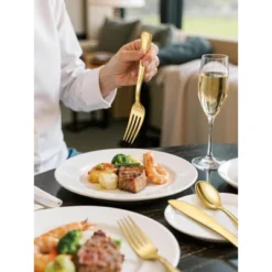 Itopfox 180-Piece Gold Plastic Cutlery Set - Disposable Flatware For Parties, Weddings, Thanksgiving - Includes Forks, Knives, Spoons 13 Itopfox 180-Piece Gold Plastic Cutlery Set - Disposable Flatware For Parties, Weddings, Thanksgiving - Includes Forks, Knives, Spoons -Itopfox Shop GUEST 888fd127 f786 4c7c 8438 217ff1096266