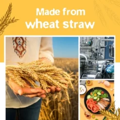 Itopfox 16-Piece Kitchen Plastic Wheat Straw Dinnerware Set For 4, Includes Plates, Bowls, Cups, Unbreakable For Camping, Outdoor, Home, Black 12 Itopfox 16-Piece Kitchen Plastic Wheat Straw Dinnerware Set For 4, Includes Plates, Bowls, Cups, Unbreakable For Camping, Outdoor, Home, Black -Itopfox Shop GUEST 890b4d8f 0259 4519 992c 8be44dfd0950