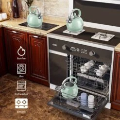 Itopfox Stainless Steel Whistling Tea Kettle With Cool Touch Handle, 2.64 Quart Induction Compatible Stovetop Teapot In Mint Green 12 Itopfox Stainless Steel Whistling Tea Kettle With Cool Touch Handle, 2.64 Quart Induction Compatible Stovetop Teapot In Mint Green -Itopfox Shop GUEST 8a67ab8b a1ab 47f5 b02e d0b4ec4de0b2