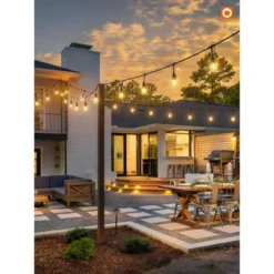 Itopfox LED Outdoor String Lights With Vintage Shatterproof Bulbs, Commercial Grade Weatherproof Strand For Patio Garden Decoration -Itopfox Shop GUEST 8b7ccfa8 287c 453a baf2 958bfe9f1f1b