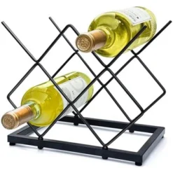 Itopfox Small Wine Rack Countertop, 5-Bottle Metal Holder For Home Kitchen Bar, Tabletop Storage For Cabinet Pantry -Itopfox Shop GUEST 8c073f6f 9ace 4172 a65c 10b5a0a19317