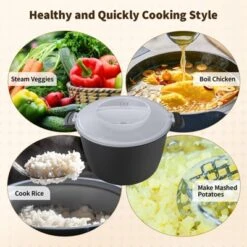 Itopfox Professional Large Microwave Cookware, Rice Cooker & Steamer For Vegetables, Safe Mixing & Serving Bowls, Food Storage Container, BPA Free 9 Itopfox Professional Large Microwave Cookware, Rice Cooker & Steamer For Vegetables, Safe Mixing & Serving Bowls, Food Storage Container, BPA Free -Itopfox Shop GUEST 8cc9fe77 510e 414f 9ba6 d1c4606f6e3c