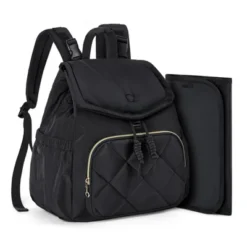 Itopfox Compact Diaper Backpack For Travel, Lightweight Quilted Baby Bag With Stroller Straps & Changing Pad, 11 Pockets -Itopfox Shop GUEST 8d8c57db 230a 41ae a81e c73013a6aaef