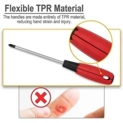 Itopfox Magnetic Screwdriver Set, 6-Piece Tool With 3 Phillips & 3 Flat Head, Professional Cushion Grip For Comfortable Use -Itopfox Shop GUEST 90856f02 e23e 49d1 b01c 387609aaf3b1