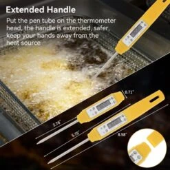 Itopfox Digital Food Thermometer With Automatic Calibration, High Accuracy Electronic Pocket Thermometer For Cooking, Meat, Liquid, Frying 12 Itopfox Digital Food Thermometer With Automatic Calibration, High Accuracy Electronic Pocket Thermometer For Cooking, Meat, Liquid, Frying -Itopfox Shop GUEST 91bf9561 a465 44f8 816e 0efca392f0e3