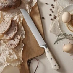 Itopfox 14-Piece Forged High Carbon Stainless Steel Knife Set With Block, Sharp Blade Cutlery, Dishwasher Safe, Cream -Itopfox Shop GUEST 91c710fd 9e87 42d4 9dac 4ea5bce3818d