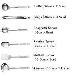 Itopfox 11-Piece Stainless Steel Kitchen Utensil Set With Spatula, Nonstick Cookware Gadgets For Cooking, Baking, And Serving -Itopfox Shop GUEST 93153411 30cc 4d2c afaa 1ef7e425f1a1