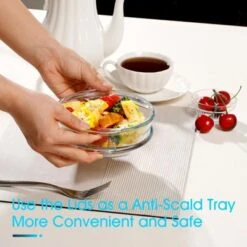 Itopfox Mini Glass Casserole Dish With Lid, Oven & Microwave Safe Bakeware, Versatile For Baking Serving & Storing Food Perfect Gift For Any Occasion -Itopfox Shop GUEST 93d30187 58bc 4c43 b441 e0b64cc58dd0